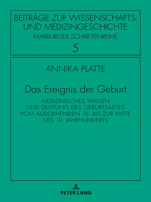 cover image of Das Ereignis der Geburt